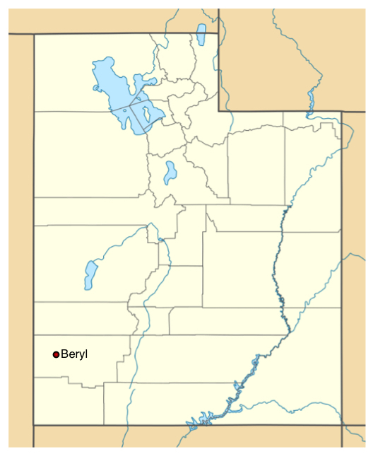 Beryl, Utah is the place to be! 4.30 Acres for Only 57